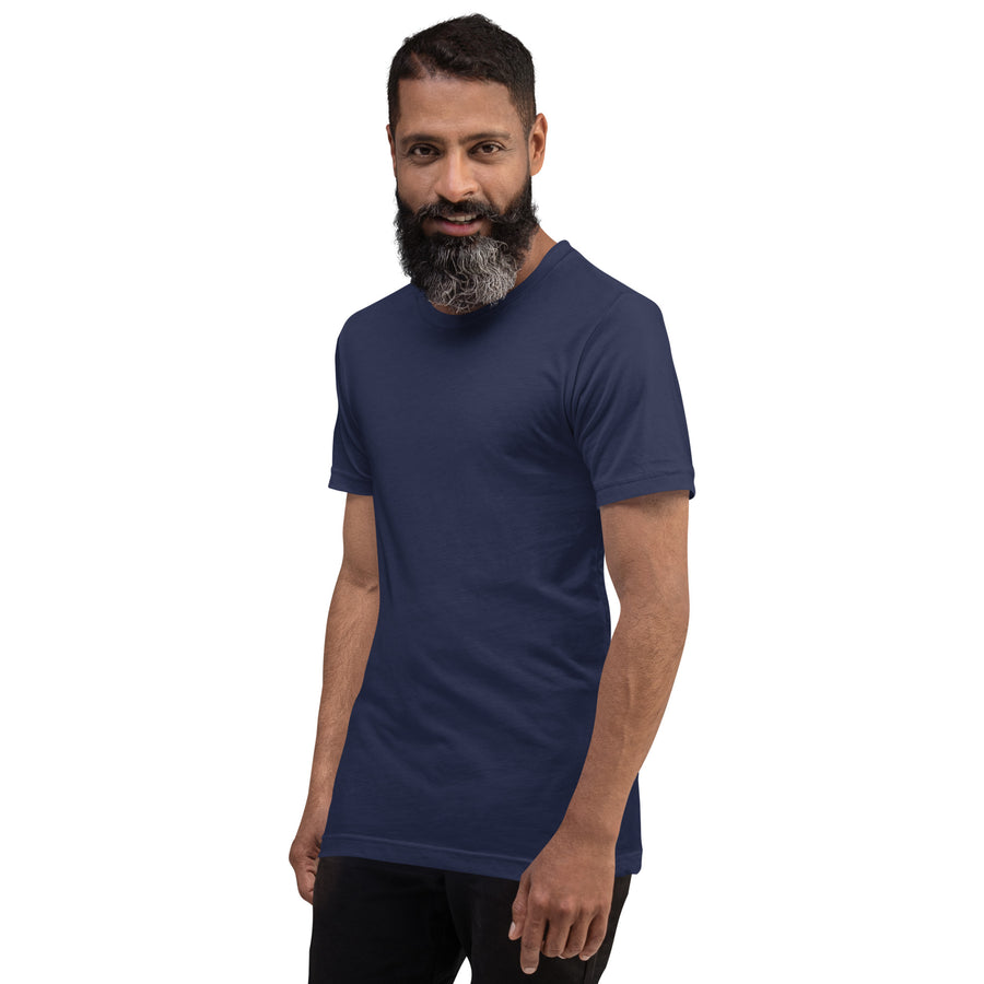 DIOPFIT Signature Tee – Navy / White Sleeve Logo